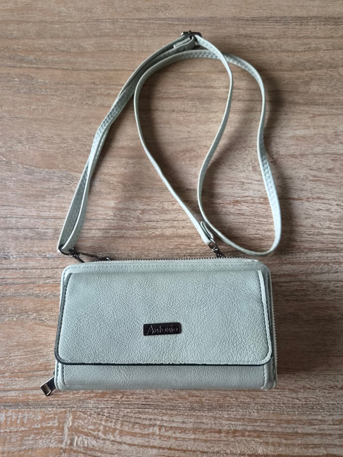 Antonio tasje / portemonnee / telefoontas zgan, Sieraden, Tassen en Uiterlijk, Portemonnees, Ophalen of Verzenden, Zo goed als nieuw