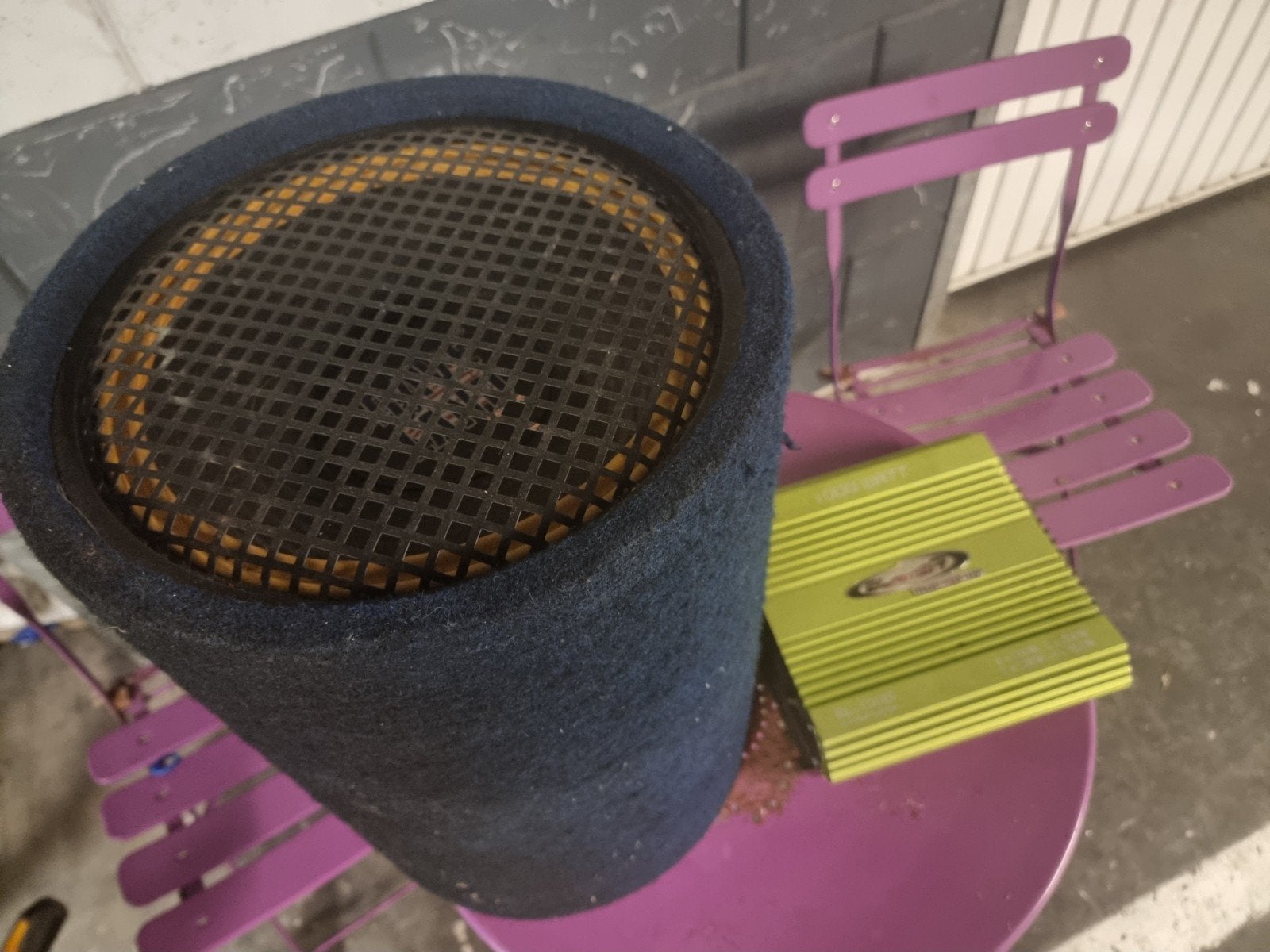 Subwoofer Blaster 1000 Watt met Versterker, Ophalen of Verzenden, Gebruikt