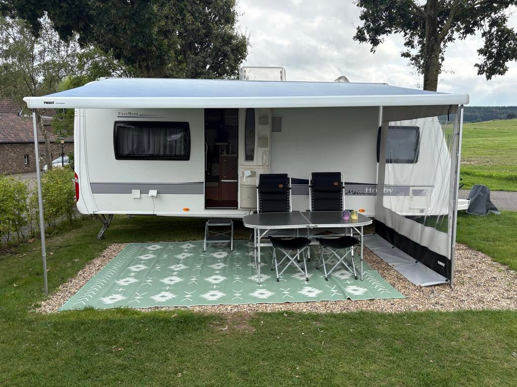 Hobby 560 CFe - Ruime en complete caravan, Caravans en Kamperen, Vast bed, Rondzit, Hobby, Particulier
