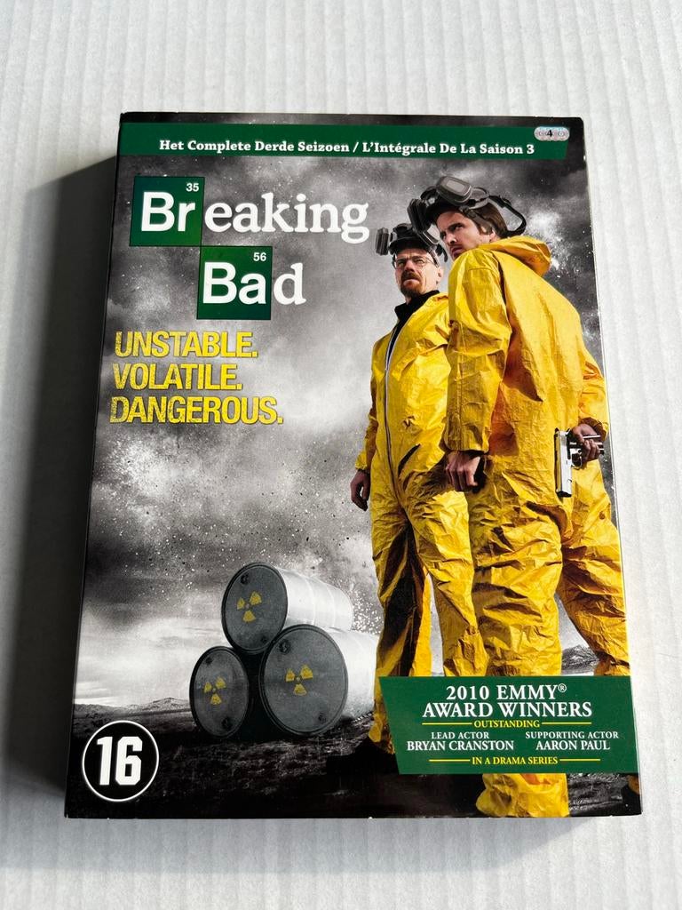 Breaking Bad - Het Complete Derde Seizoen (DVD), Gebruikt, Vanaf 16 jaar, Boxset, Drama