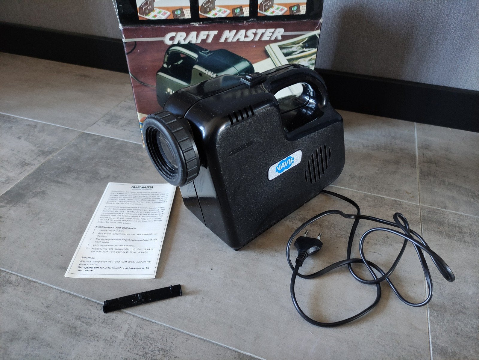 Craftmaster diaprojector tekenen werkend, Ophalen of Verzenden, Zo goed als nieuw, Overige typen