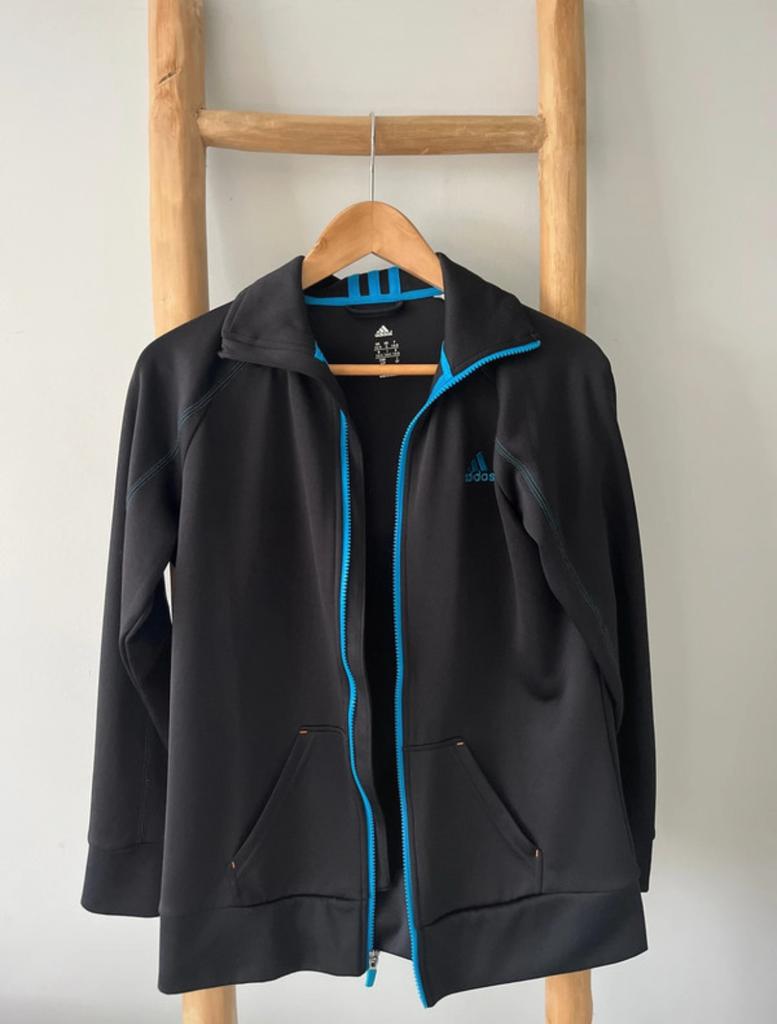 Zwart Adidas vest, Ophalen of Verzenden, Zo goed als nieuw, Maat 36 (S), Zwart