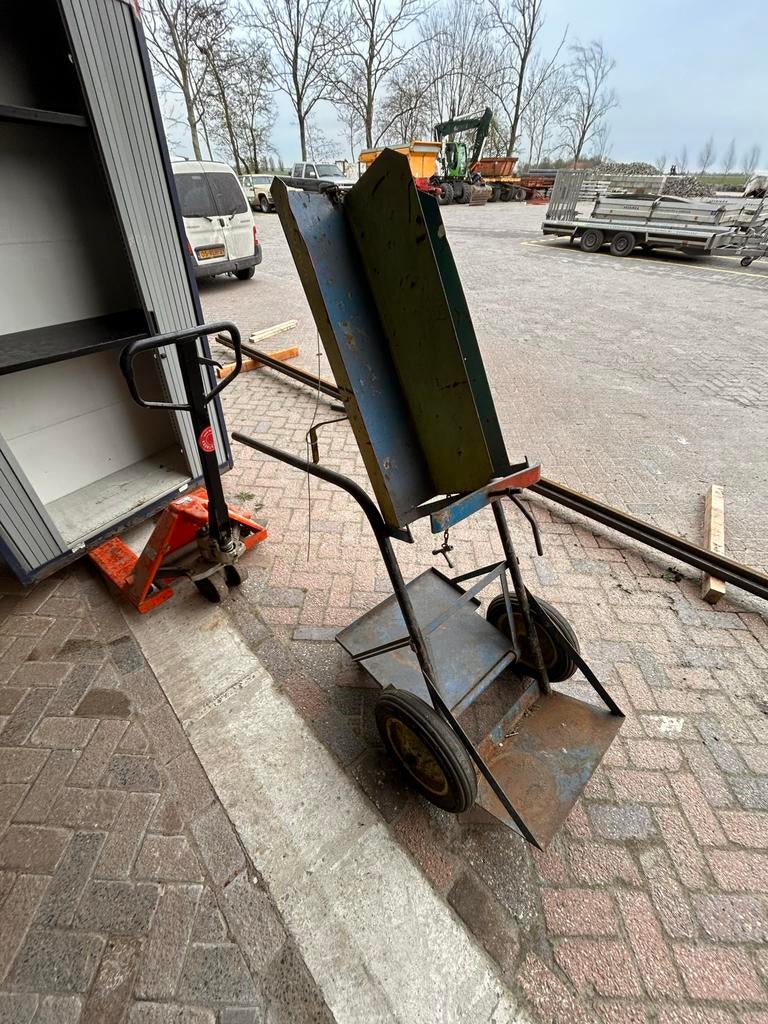 Snijbranden flessen wagen, Doe-het-zelf en Verbouw, Gereedschap | Lasapparaten, Ophalen, Gebruikt, Overige typen