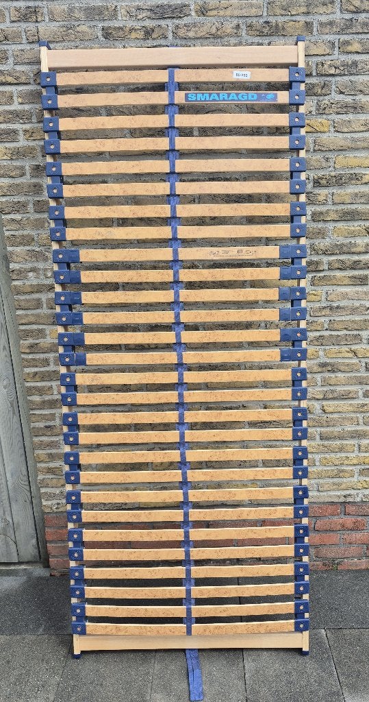 Te Koop! Twee lattenbodems 80x200, Smaragd., Huis en Inrichting, Slaapkamer | Matrassen en Bedbodems, Ophalen, Eenpersoons, Zo goed als nieuw