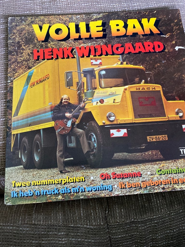 Volle Bak - Henk Wijngaard LP (1979), Gebruikt, Ophalen of Verzenden, 1970 - 1979, Streekmuziek