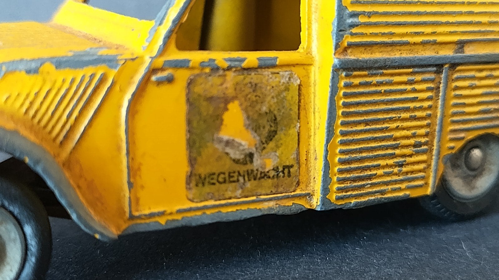 Citroen 2cv Anwb Wegenwacht 1:43 Dinky Toys Poll, Gebruikt, Auto, Verzenden, .