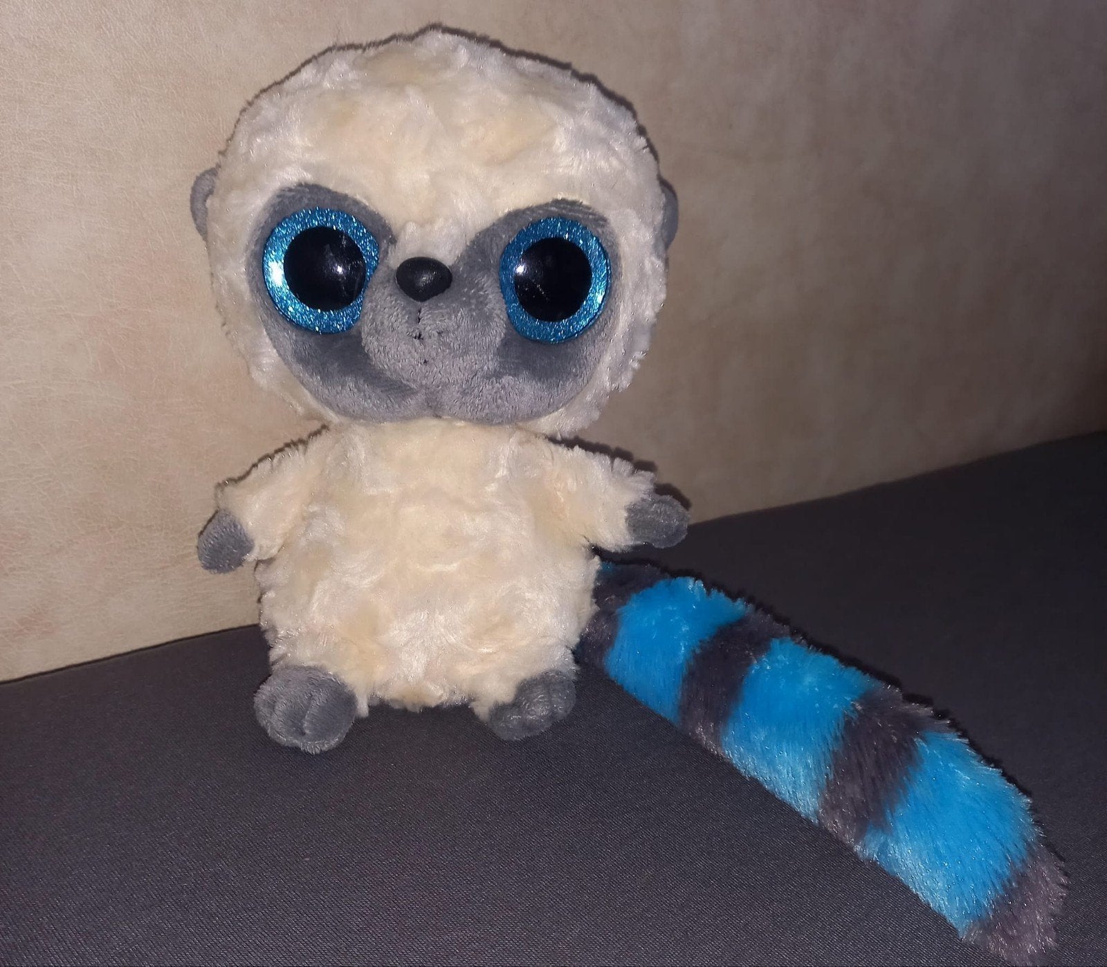 Ty Beanie Boo Lemur Knuffel - Zeldzaam en Schattig!, Overige karakters, Overige typen, Ophalen of Verzenden, Klein (minder dan 20 cm)