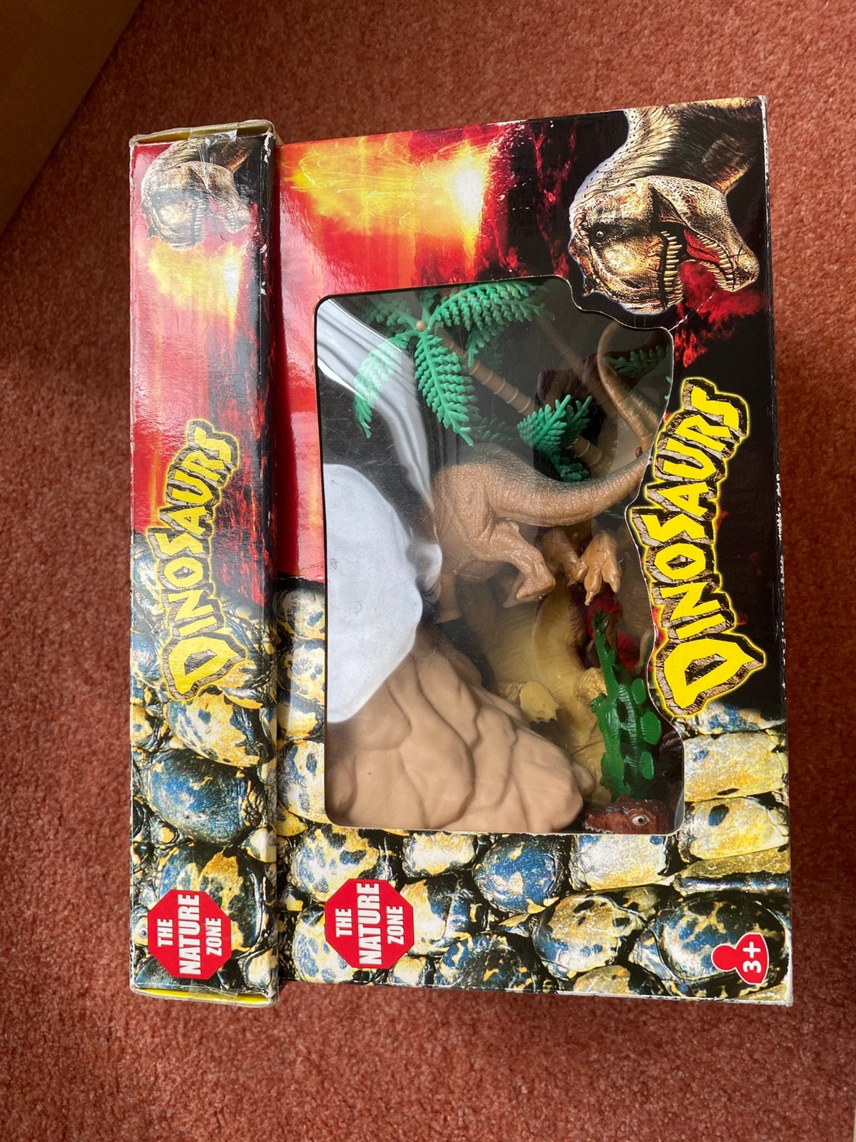 Dino set, Ophalen, Gebruikt