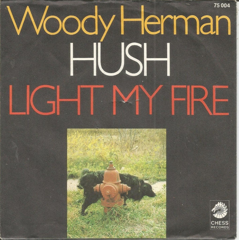 Woody Herman – Hush / Light My Fire (1968), 7 inch, Zo goed als nieuw, Jazz, Fotohoes