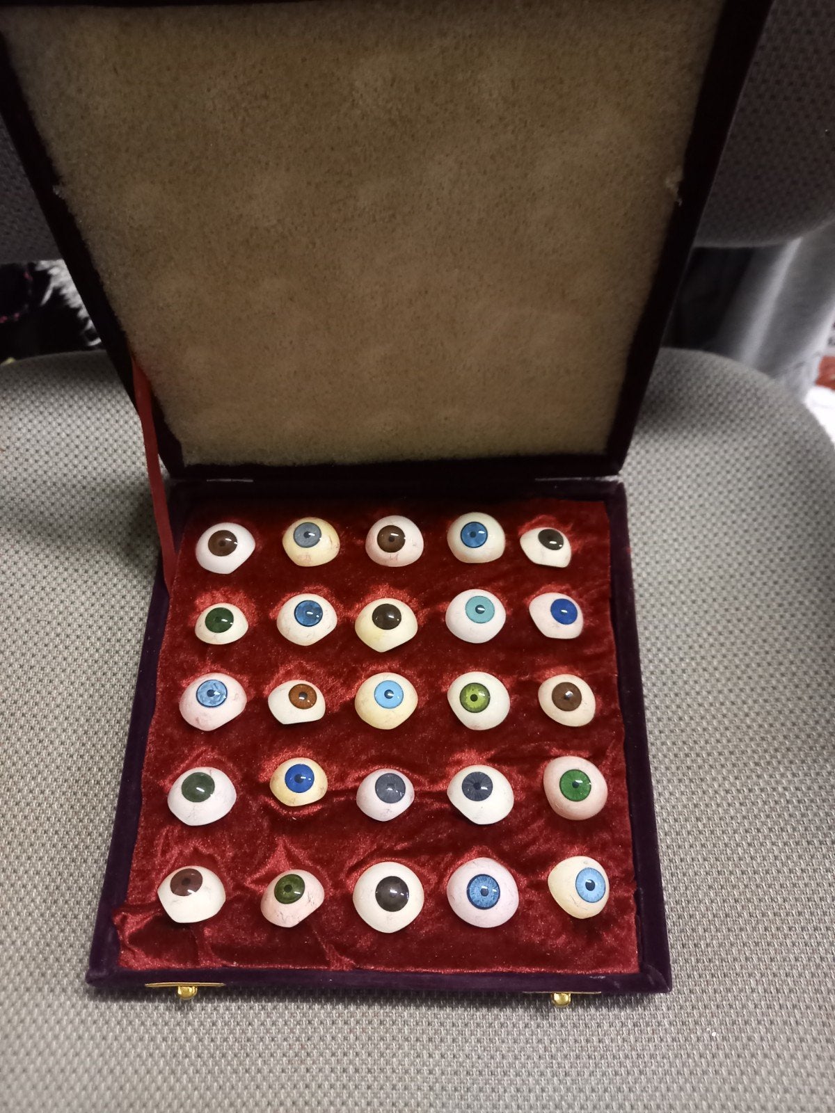 oog prothese, Antiek en Kunst, Ophalen of Verzenden