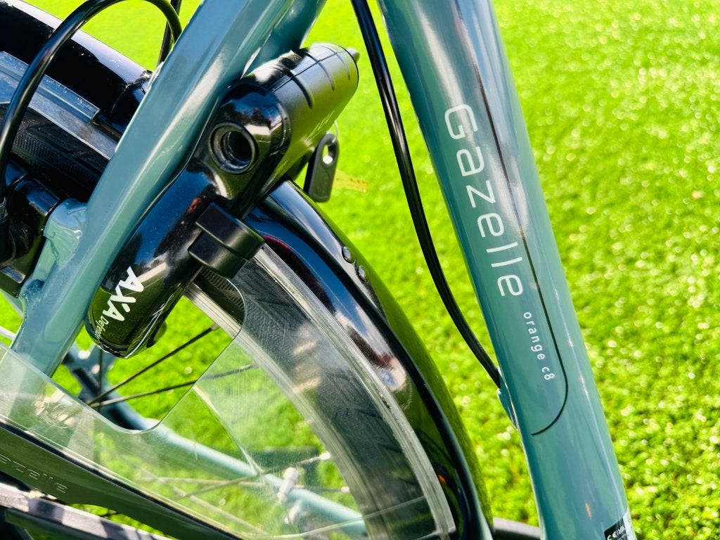 Gazelle orange c8 elektrische damesfiets 53cm, Niet ingevuld, Gebruikt, Niet ingevuld, Aluminium