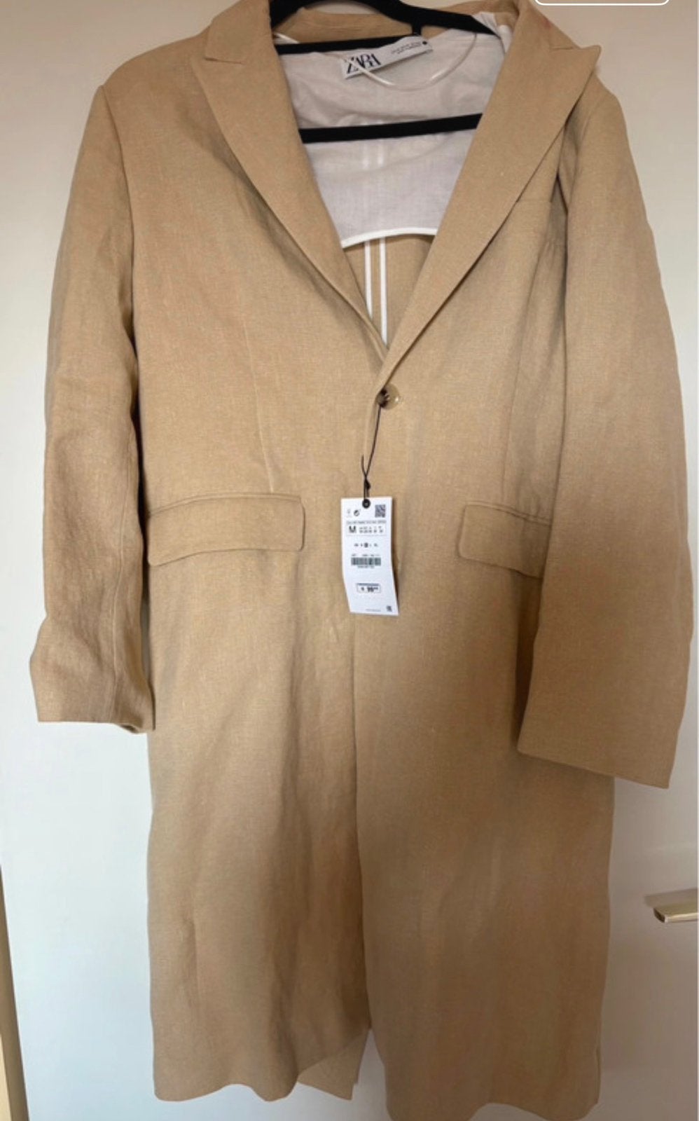 Jas dames, Ophalen of Verzenden, Nieuw, Maat 38/40 (M), Beige
