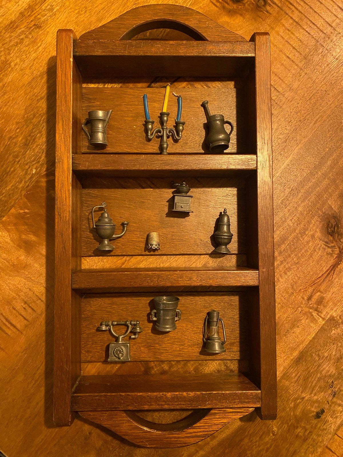 Oude miniatuur voorwerpen voor bijv letterbak, Antiek en Kunst, Ophalen of Verzenden