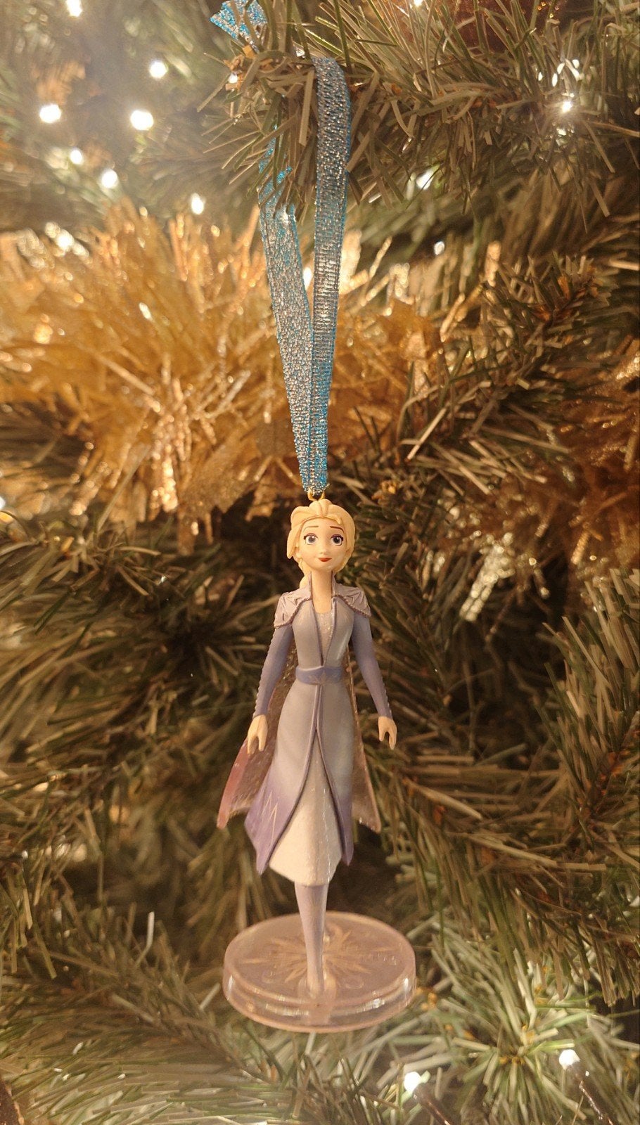 Disney Frozen Elsa Elza kerst ornament hanger kerstbal, Ophalen of Verzenden, Nieuw