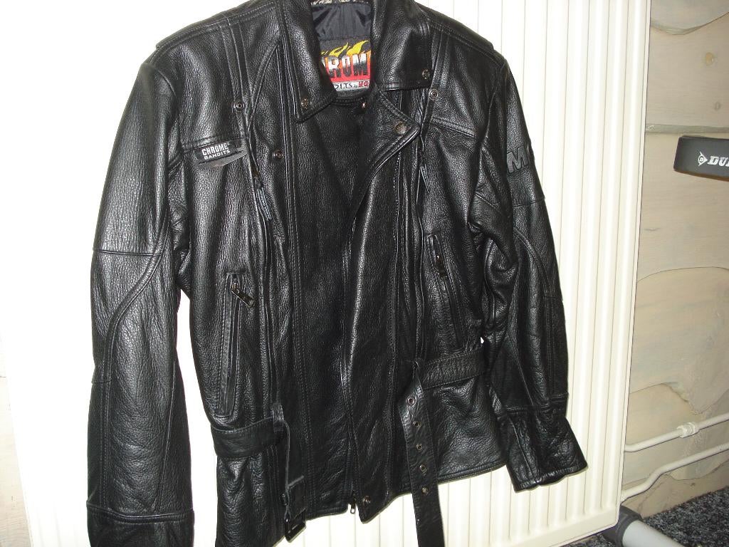 MQP Leren motorjas, Jas | leer, Ophalen of Verzenden, Tweedehands, Dames