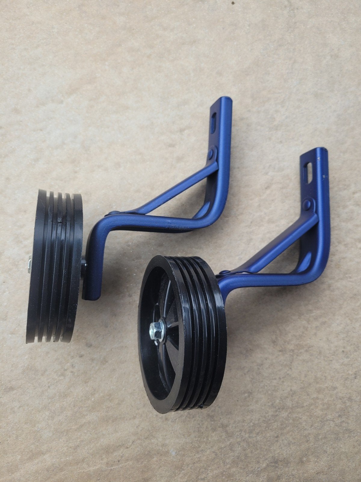 Fiets zijwieltjes blauw - voor kinderfiets, Ophalen of Verzenden, Nieuw