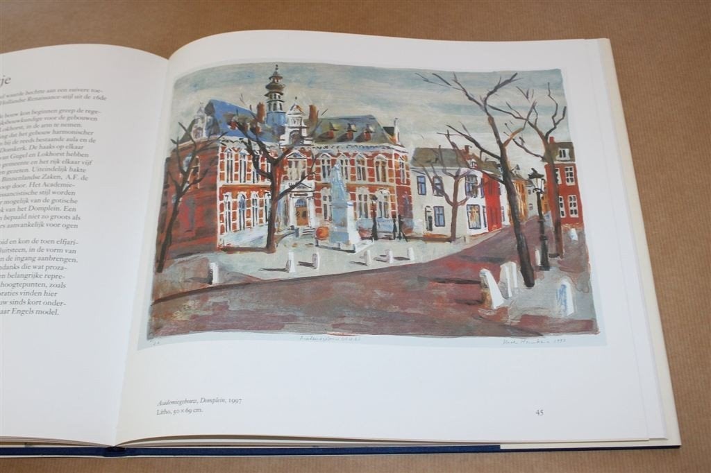 Jeroen Hermkens en Utrecht. Litho's, schilderijen, tek., Ophalen of Verzenden, Zo goed als nieuw