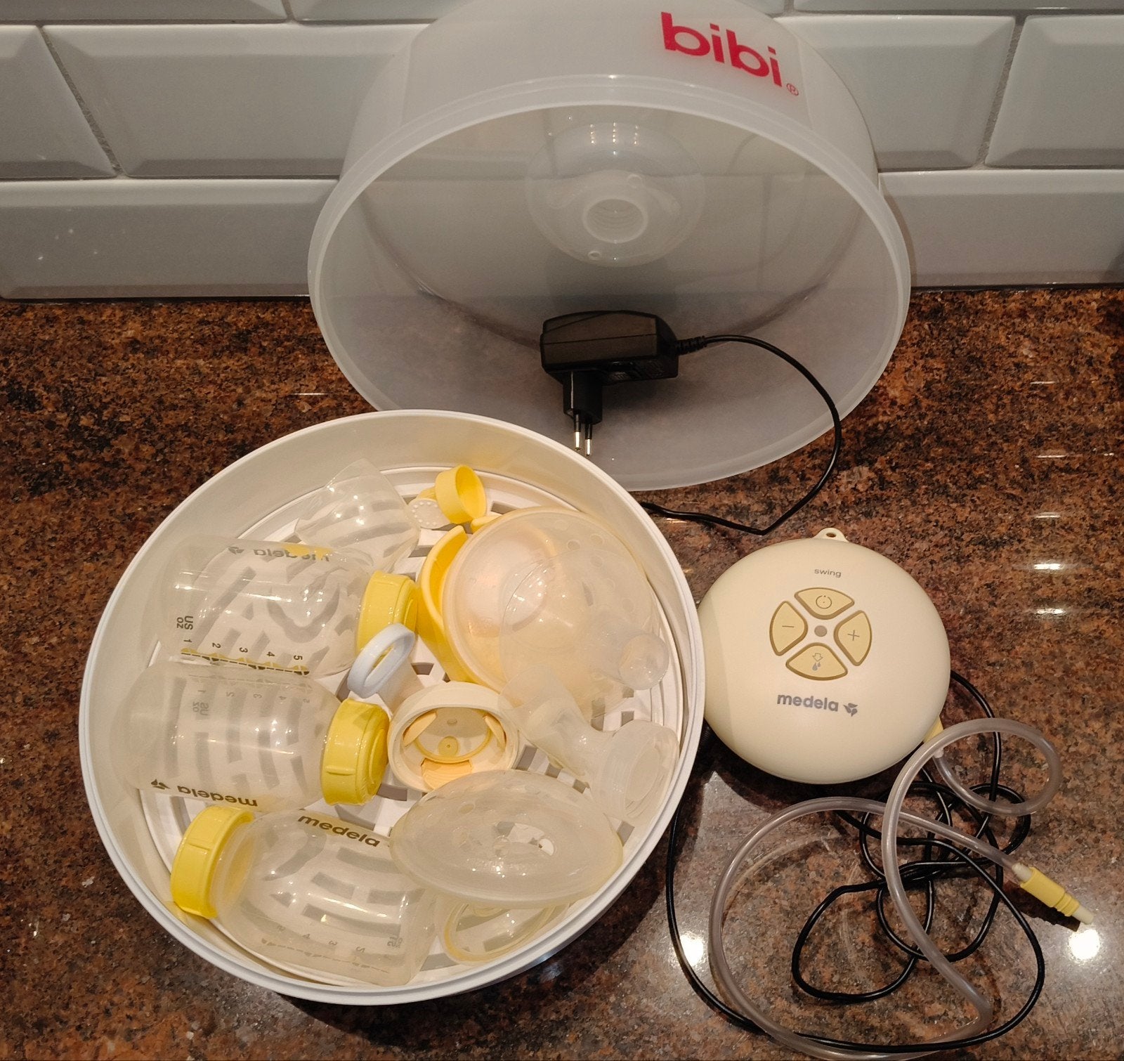 Flessen sterilisator en kolf, Ophalen, Sterilisator