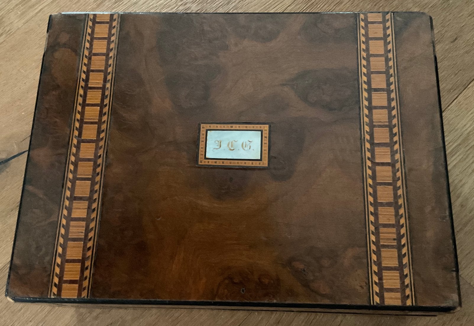 Prachtige antieke naaikist, Antiek en Kunst, Ophalen of Verzenden