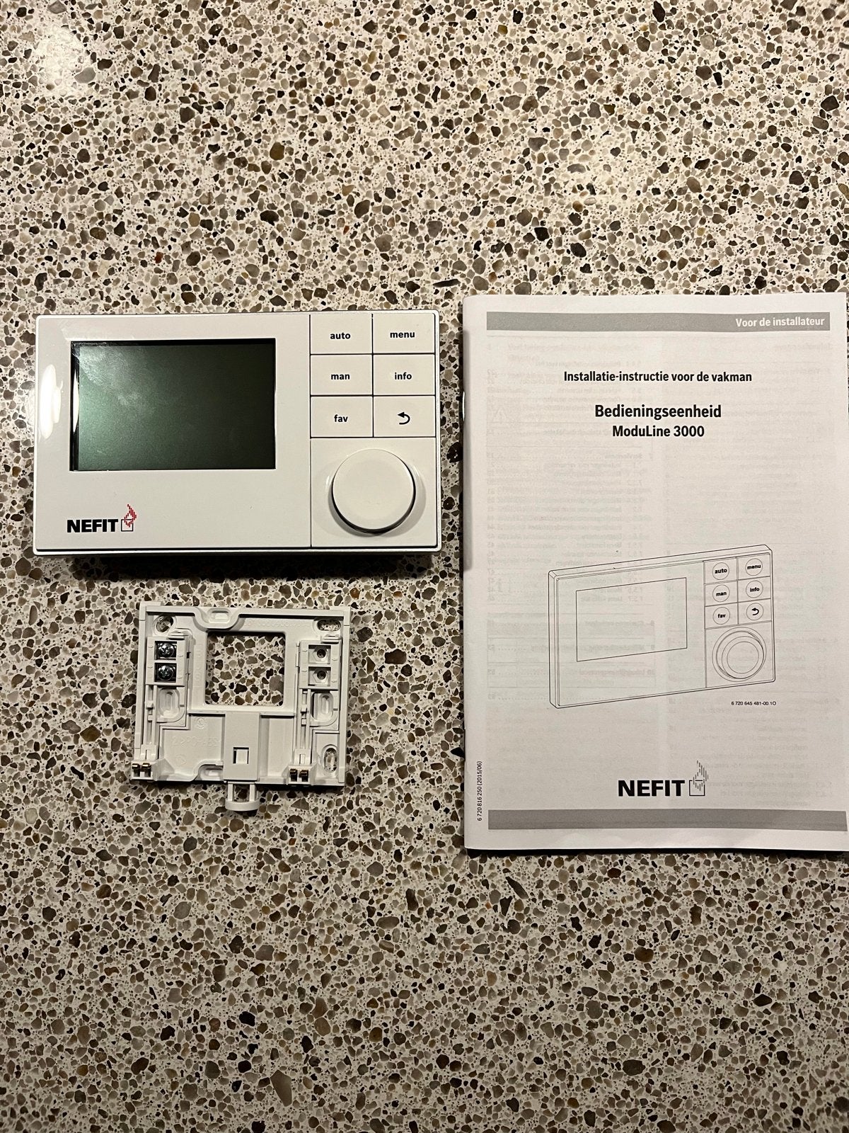 Nefit ModuLine 3000 Thermostaat - Zo goed als nieuw, Thermostaat, Minder dan 30 cm, Minder dan 60 cm, Ophalen of Verzenden