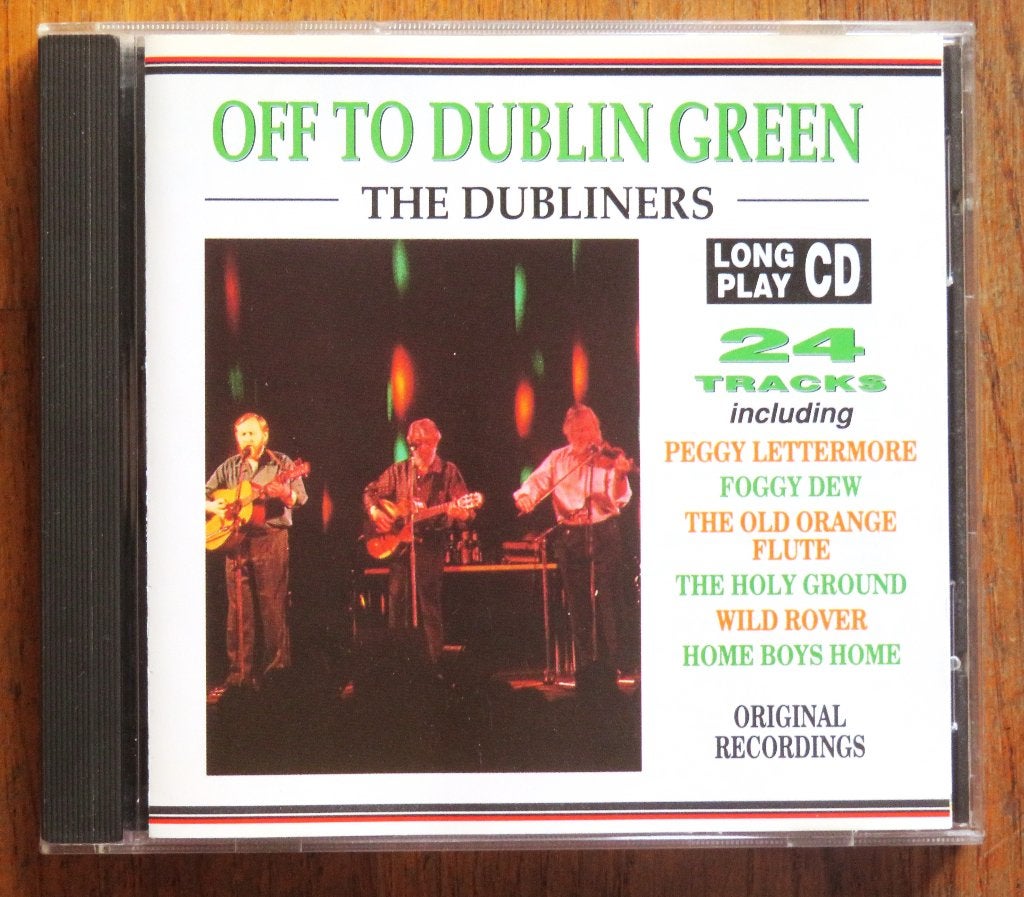 CD The Dubliners: Off to Dublin Green ( Long Play CD ), Ophalen of Verzenden, Zo goed als nieuw