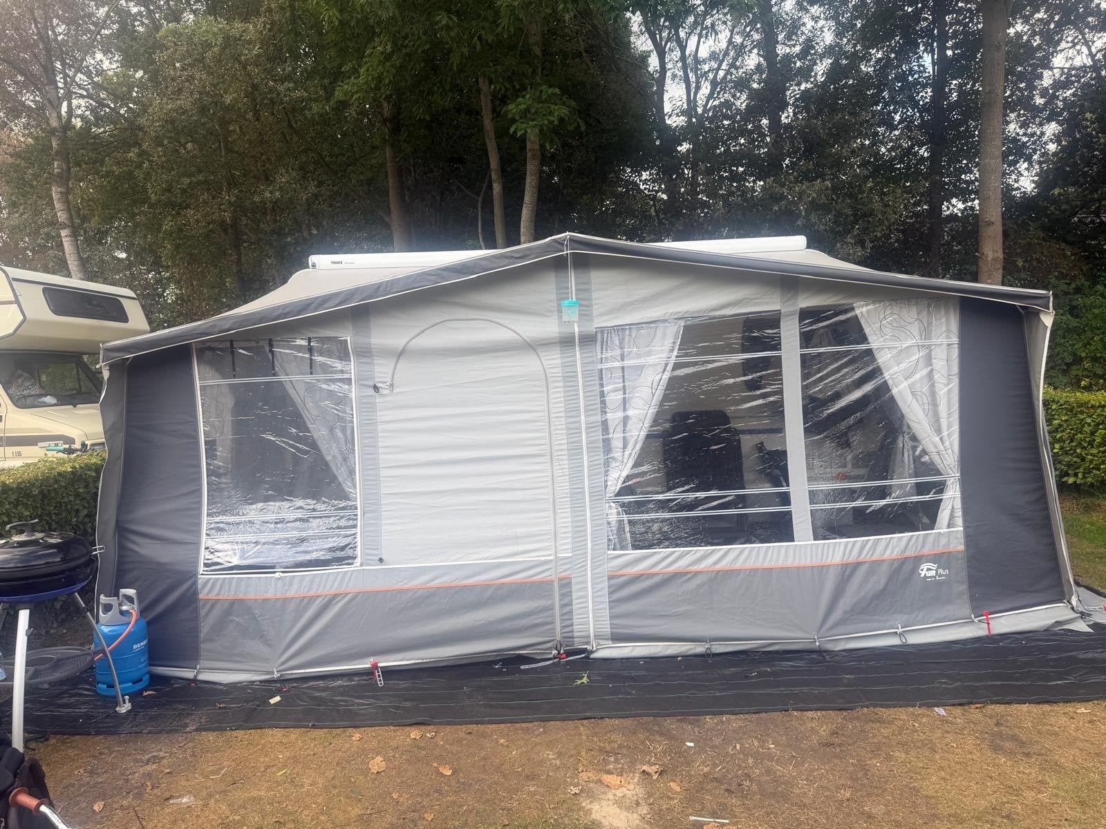 Isabella Fan Plus voortent inclusief grondzeil, Caravans en Kamperen, Ophalen, Gebruikt, Isabella