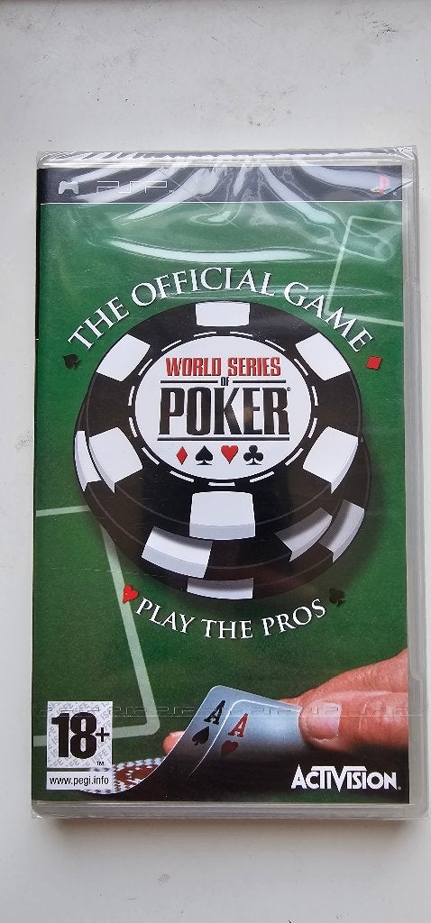 World Series Poker PSP Factory Sealed, Gekoppelde computers, 1 speler, Ophalen of Verzenden, Zo goed als nieuw