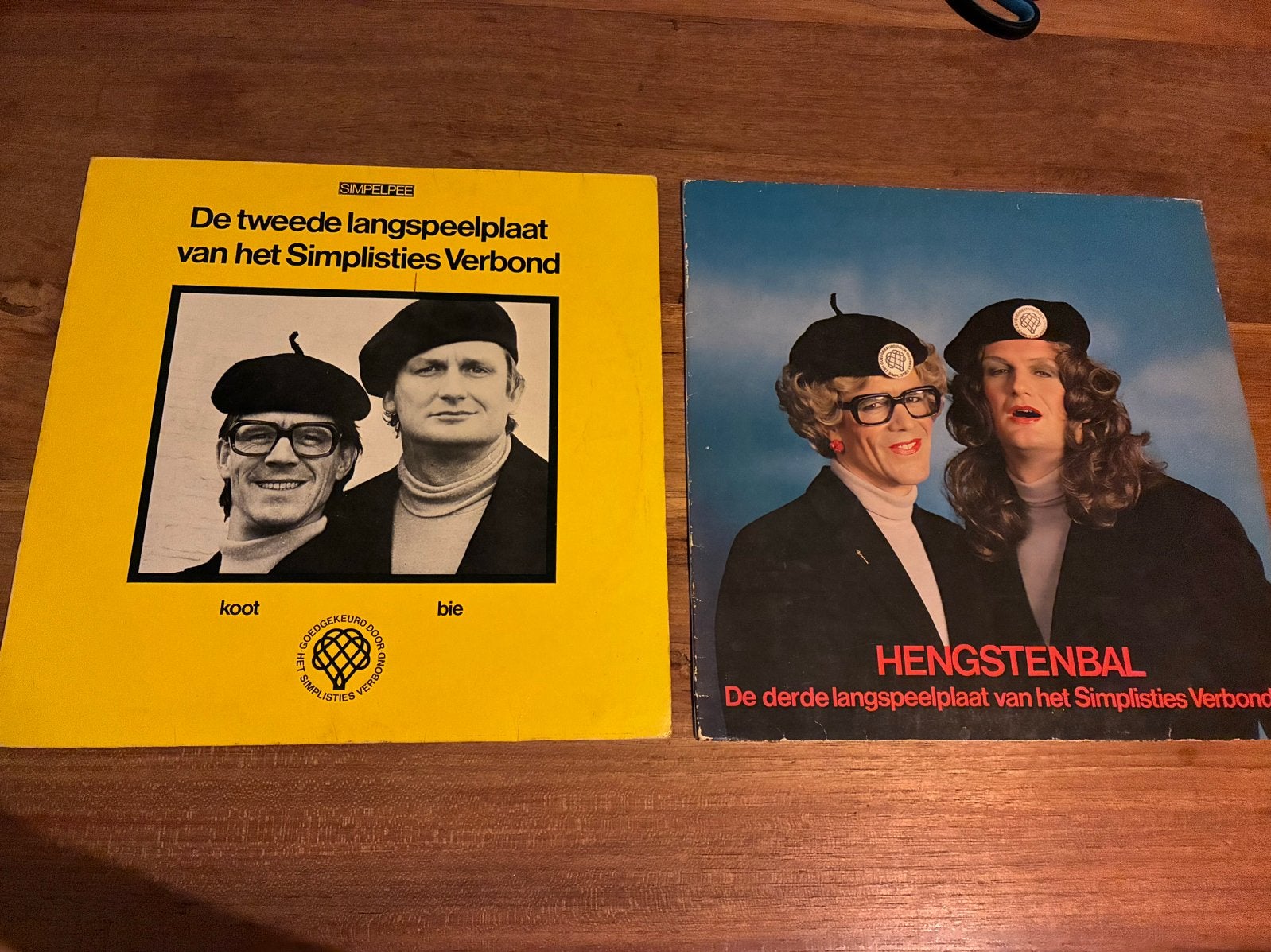 De Simplisties Verbond LP's: Hengstenbal & Alle 13 Fabeltjes, Ophalen of Verzenden, Gebruikt, 12 inch, LP