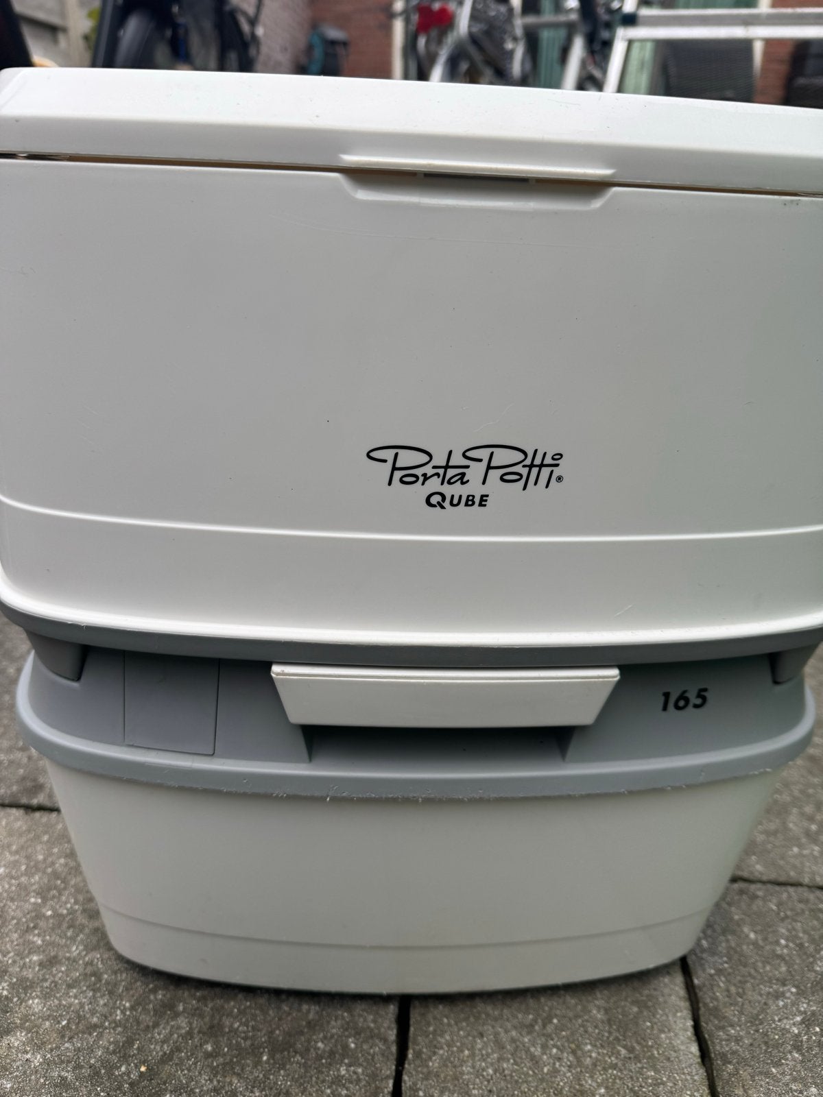 Thetford Porta Potti Qube 165 draagbaar toilet, Ophalen, Gebruikt