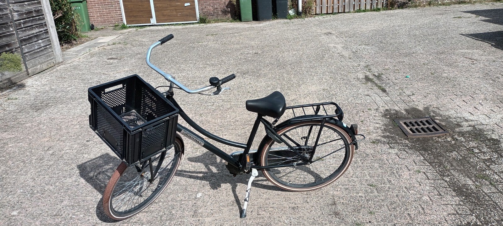 Damesfiets, Fietsen en Brommers, Ophalen, Terugtraprem, Gebruikt, Handrem