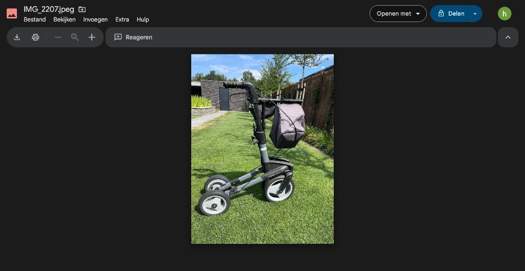 rollator, Diversen, Rollators, Gebruikt, Opvouwbaar, Ophalen