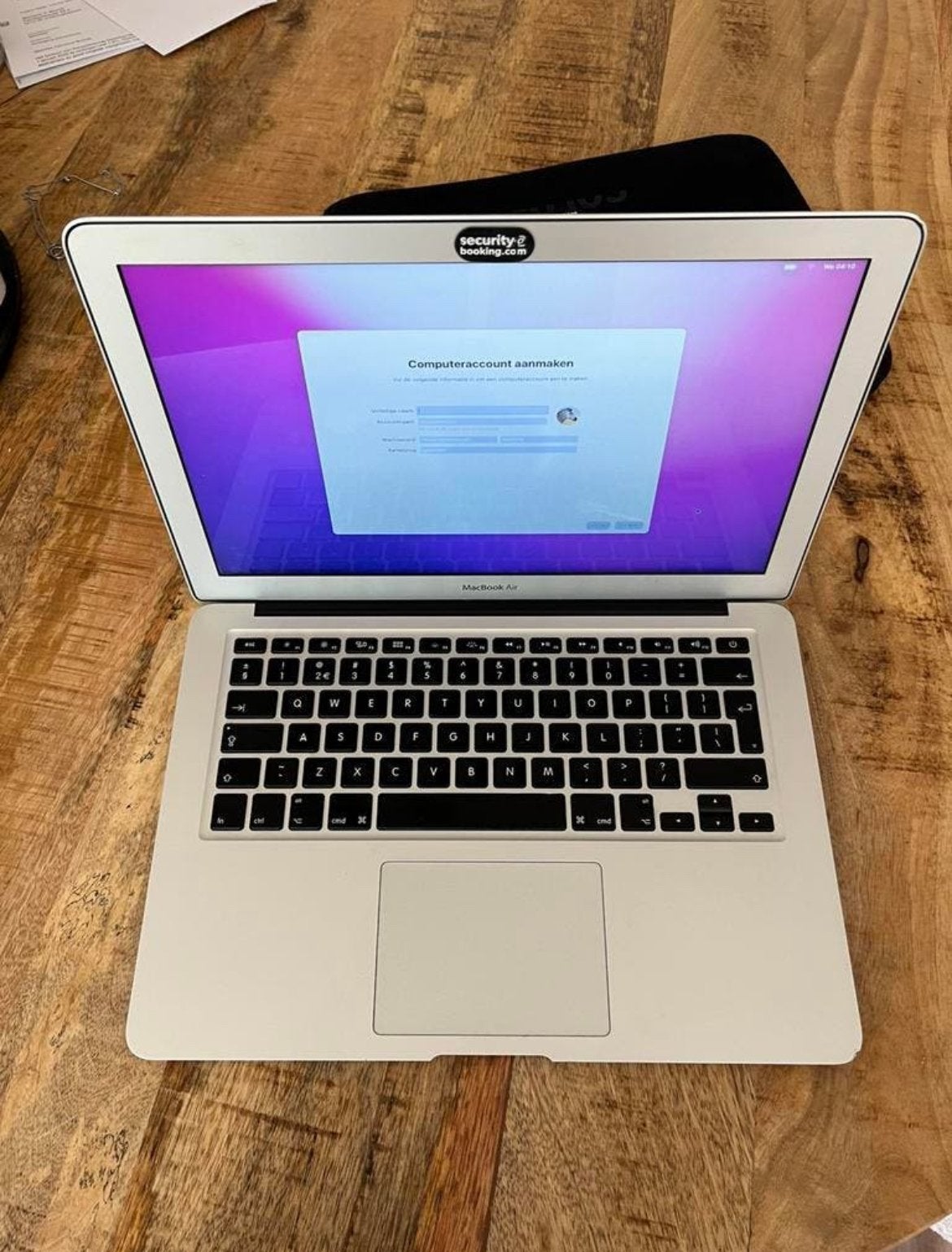 MacBook Air 13 inch (2015), Ophalen, Gebruikt, Qwerty, 8 GB