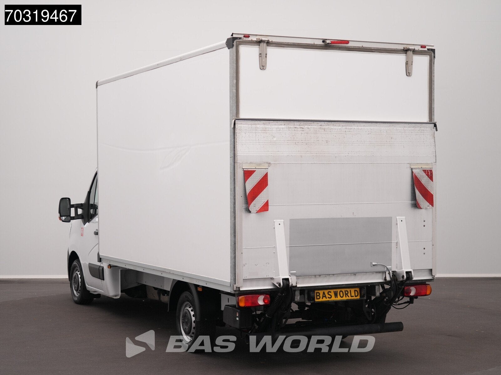 Renault Master 145PK Laadklep Bakwagen LED Airco Cruise Came, 145 pk, Stof, Gebruikt, Euro 6