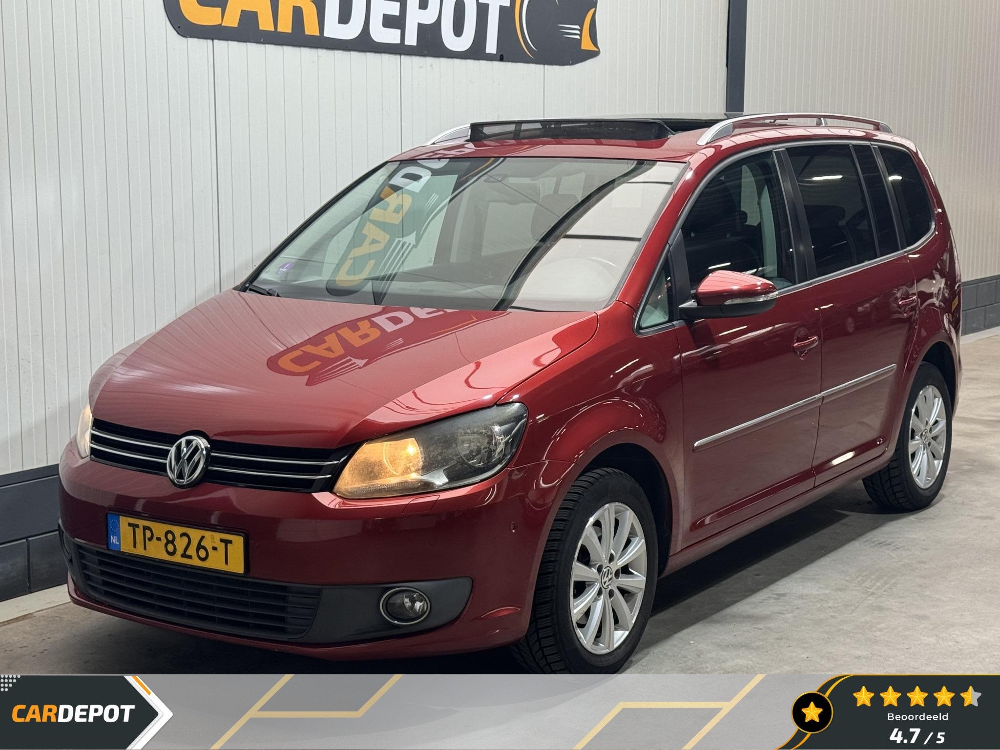 Volkswagen Touran 1.4 TSI Comfortline, Voorwielaandrijving, Euro 5, 4 cilinders, Handgeschakeld