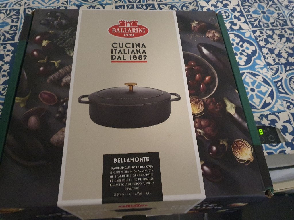 Ballarini braadpan, Ophalen, Nieuw, Gietijzer