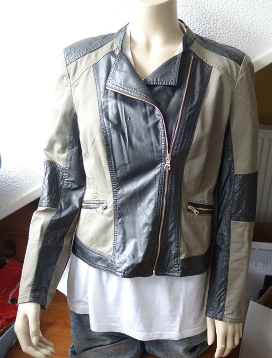 Mosgroen/zwart jasje van Gerry Weber maat 40, Maat 38/40 (M), Zwart, Ophalen of Verzenden, ´Gerry Weber