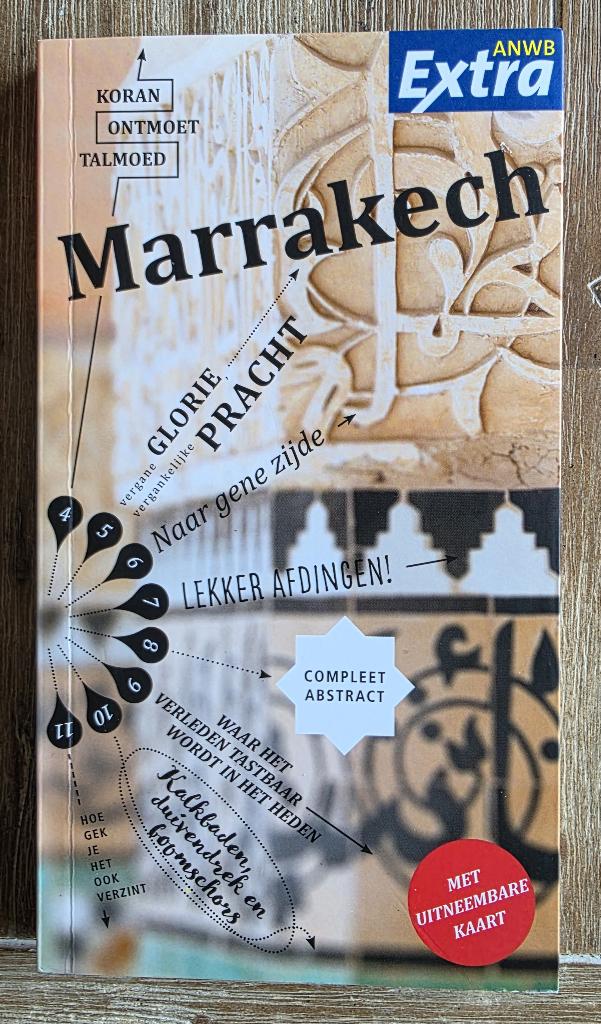 ANWB Extra Reisgids Marrakech - Marokko, Afrika, ANWB, Ophalen of Verzenden, Zo goed als nieuw