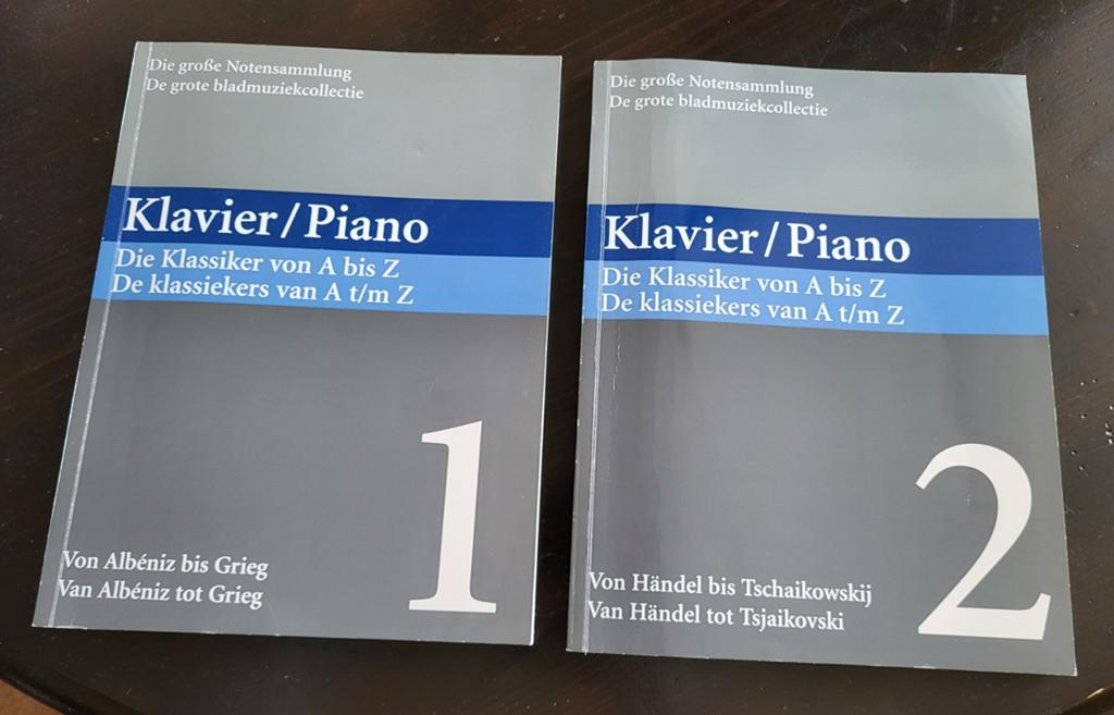 Bladmuziek piano, klassiek, 2 delen, Muziek en Instrumenten, Bladmuziek, Ophalen of Verzenden, Klassiek, Piano