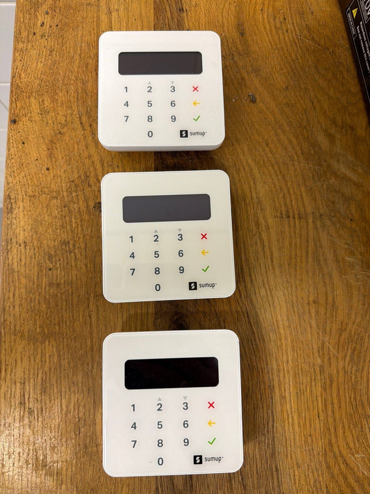 3x SumUp pinautomaat (zonder laders), Ophalen of Verzenden