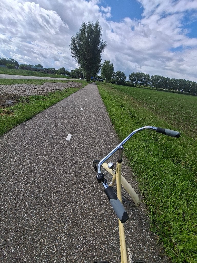 Omgev Zevenaar TE KOOP OMAFiets DOOR HITTES  zachte band,, Ophalen, Terugtraprem, Cortina U4 Transport, Minder dan 47 cm