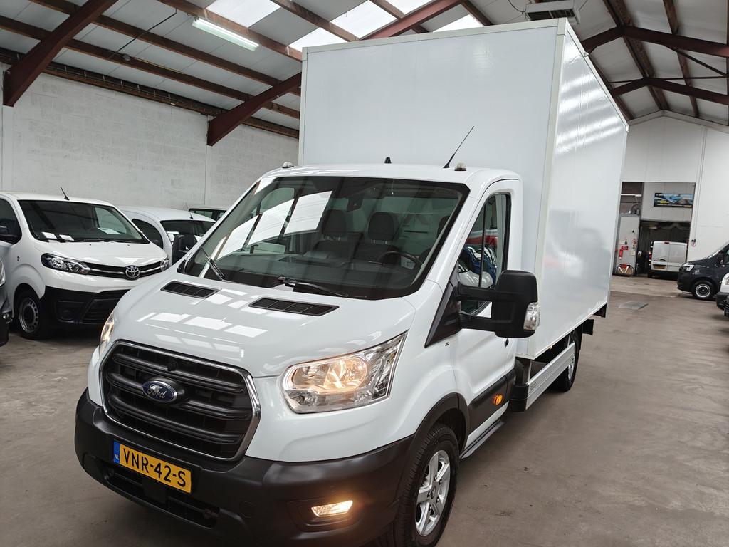 Ford Transit 350 2.0 TDCI BAKWAGEN / LAADKLEP (bj 2022), Auto's, Bestelauto's, Bedrijf, Te koop, ABS, Achteruitrijcamera, Airconditioning