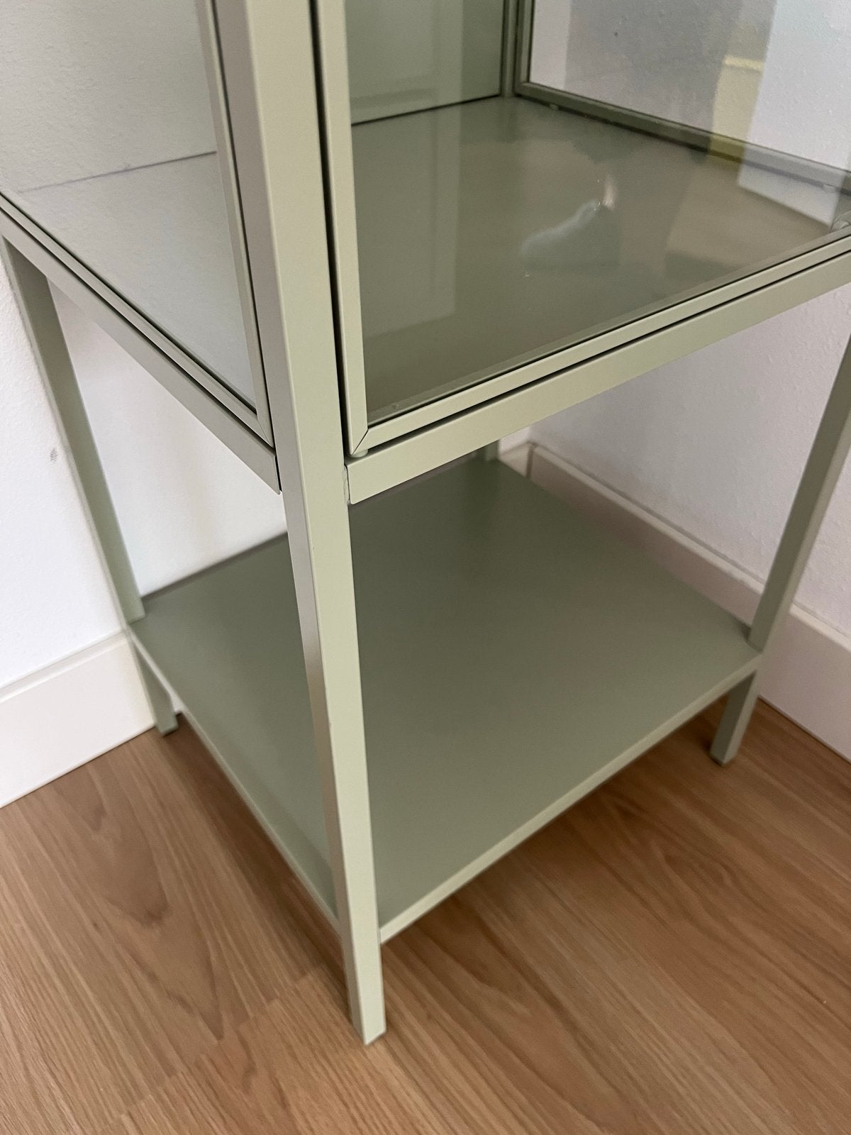 IKEA Rudsta Vitrinekast GROEN - 42x37x155 cm, Ophalen, Minder dan 50 cm, 150 tot 200 cm, 25 tot 50 cm