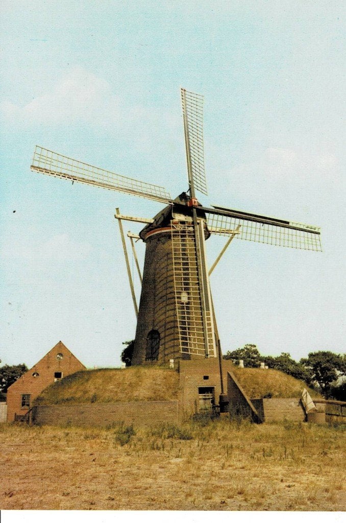 Huybergen, Molen, Ophalen of Verzenden, Ongelopen, Noord-Brabant