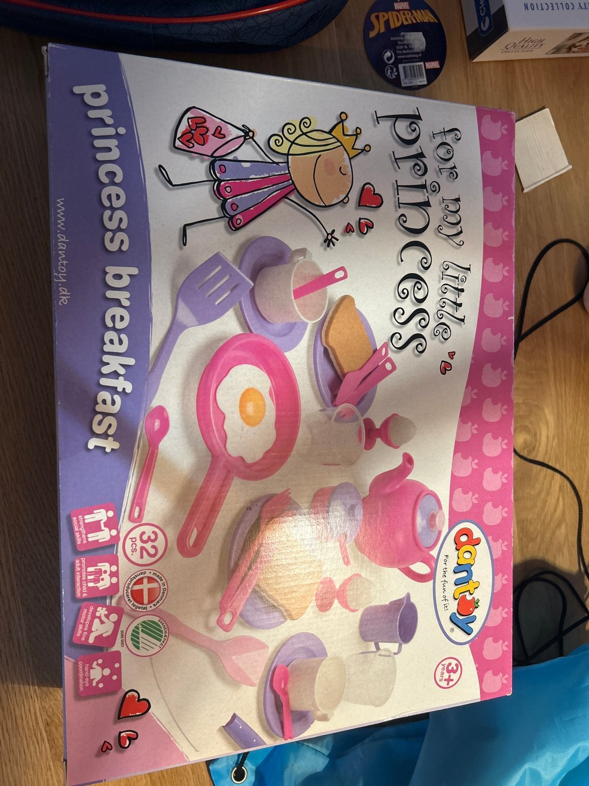 Dantoy Princess Breakfast Speelset (32 stuks), Ophalen, Nieuw, Overige typen