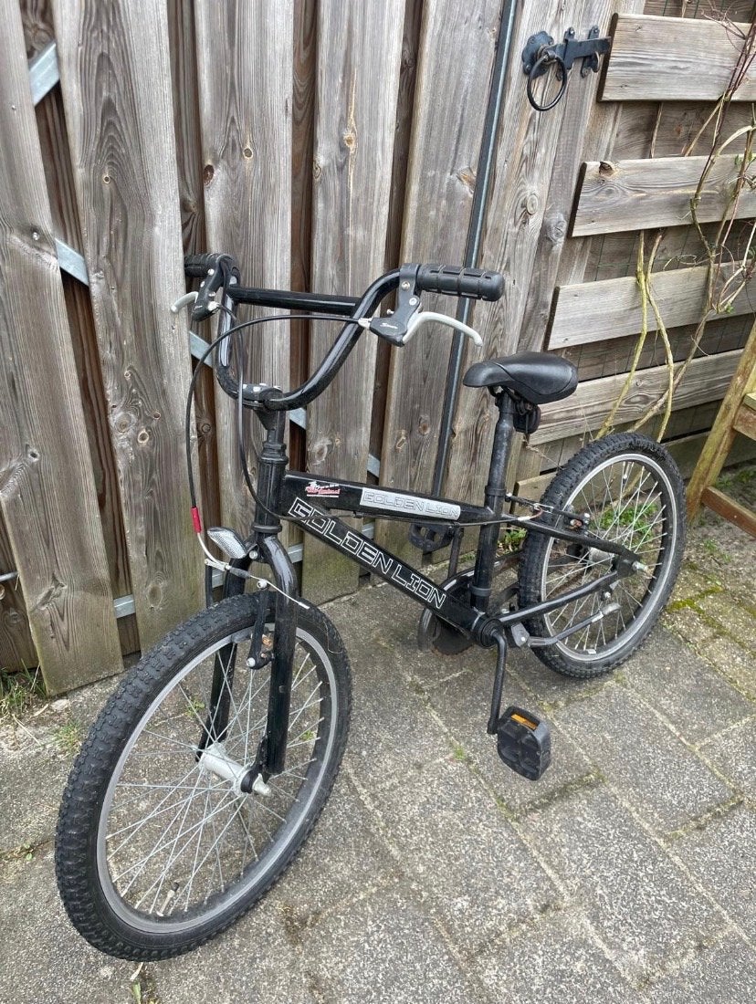 BMX, Ophalen, Gebruikt, Staal, Velgrem
