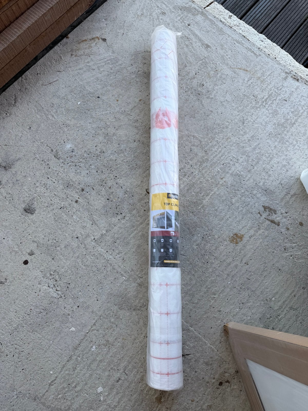 Pandser Top Clima XS Folie 1.50 x 25 meter (37.5 m²), Ophalen, Nieuw, 15 m² of meer, Folie