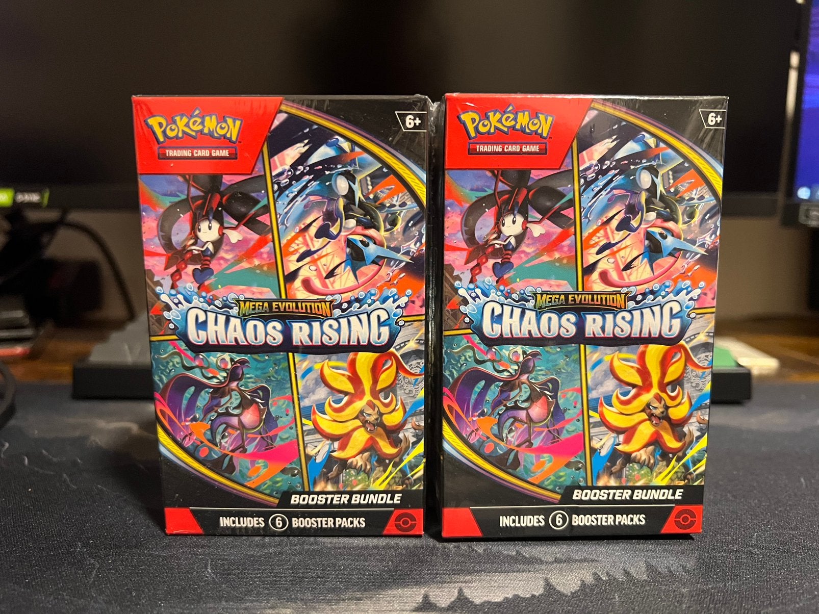 Pokémon Mega Evolution: Chaos Rising Booster Bundle, Ophalen of Verzenden, Zo goed als nieuw, Booster