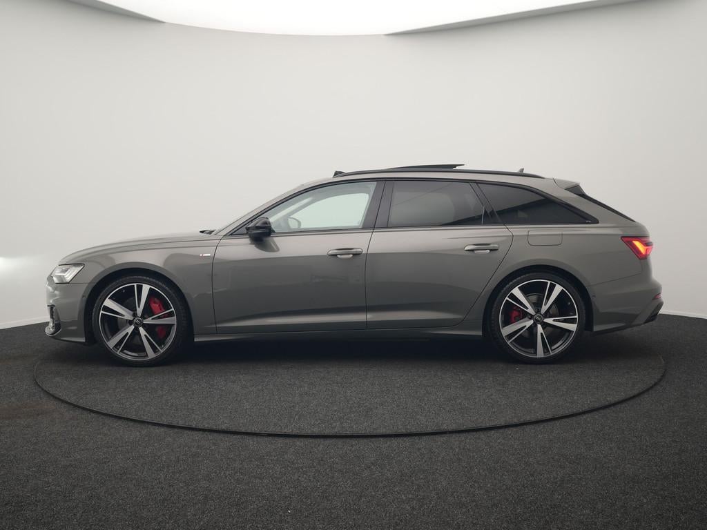 Audi A6 Avant 55 TFSI e Quattro Facelift S Line Competition, Auto's, Audi, Automaat, Gebruikt, Zwart, 4 cilinders