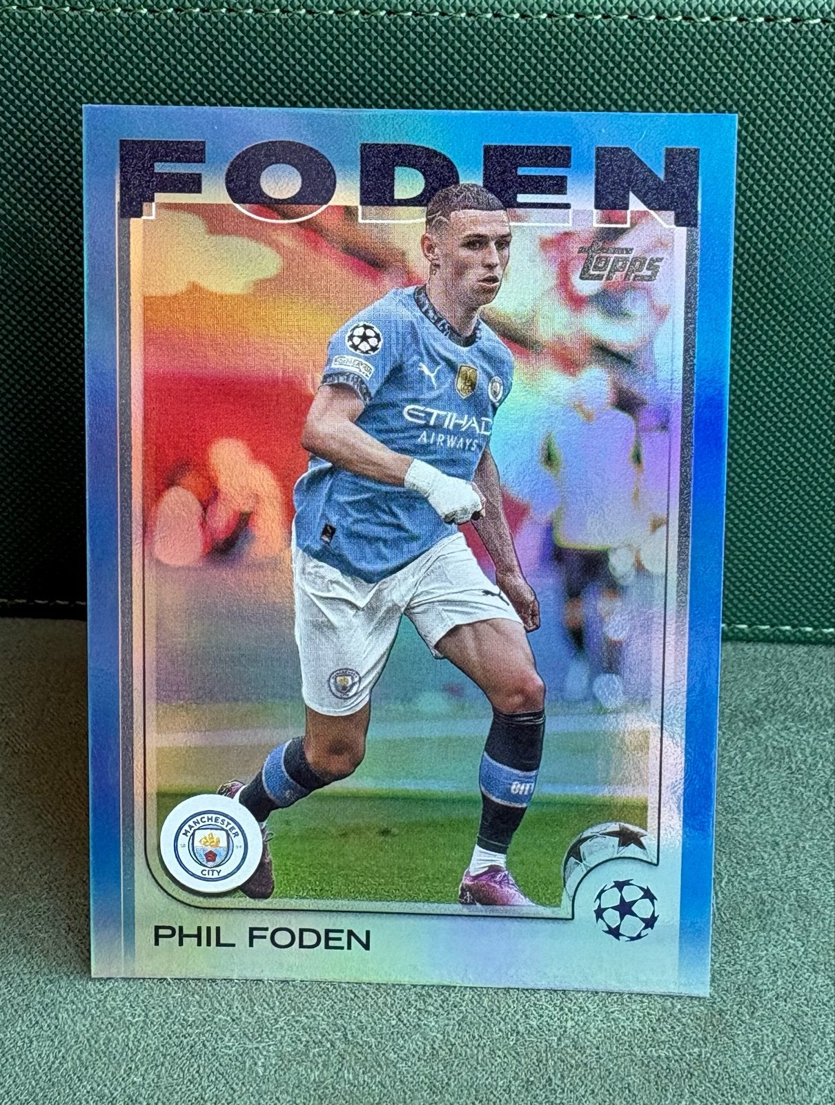 Phil Foden Topps Champions League Kaart 026/125, Verzamelen, Ophalen of Verzenden, Zo goed als nieuw, Buitenlandse clubs, Spelerskaart