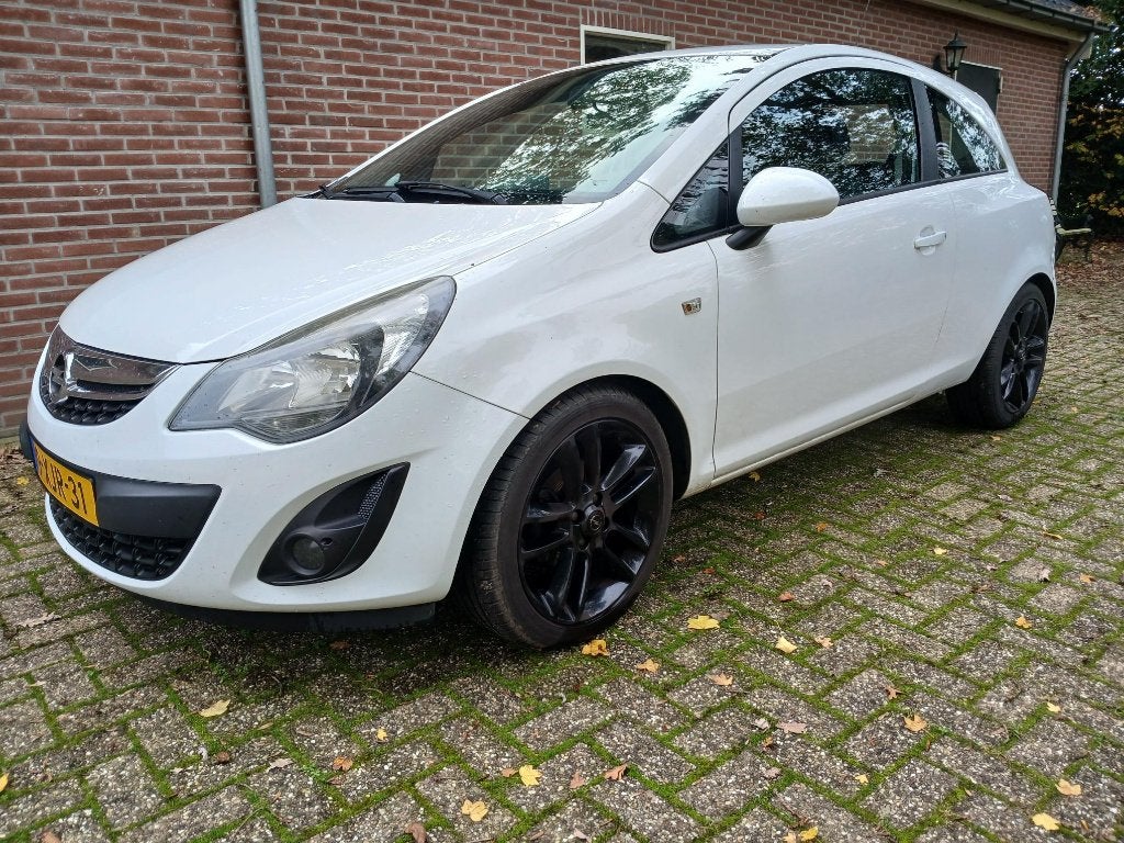 Opel Corsa 1.3 Cdti 70KW 3D 2014 Wit, Voorwielaandrijving, 1063 kg, Wit, Origineel Nederlands